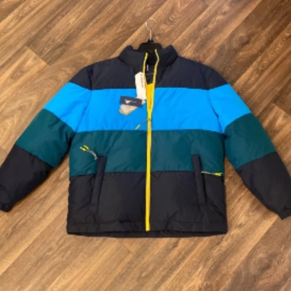 Tommy Hilfiger Color Block‎ Puffer Jacket - Picture 5 of 6